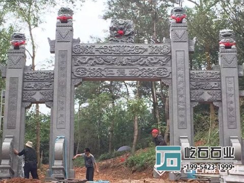 在設計陵園石牌坊時要注意的地方有哪些
